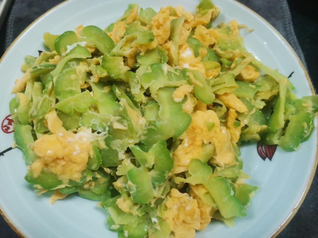 下火🔥菜苦瓜炒蛋