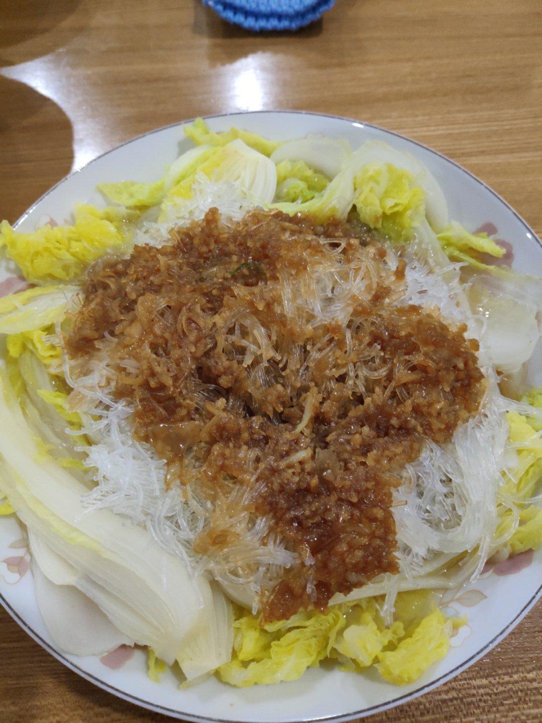 蒜蓉粉丝娃娃菜