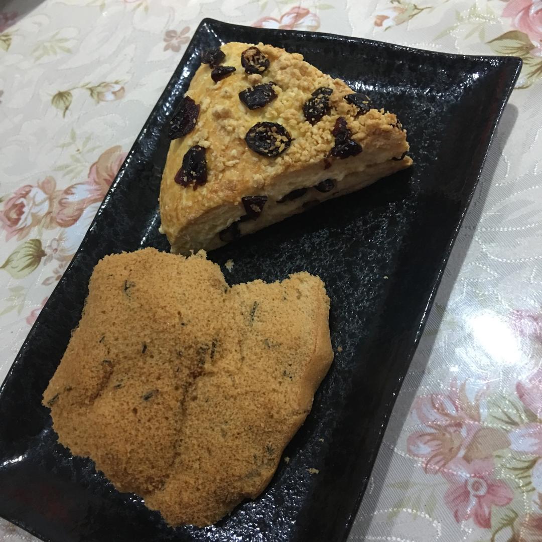 红豆蔓越莓司康（松饼）