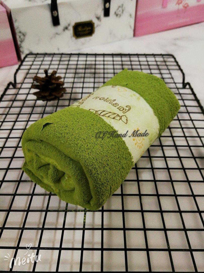 【抹茶毛巾卷】