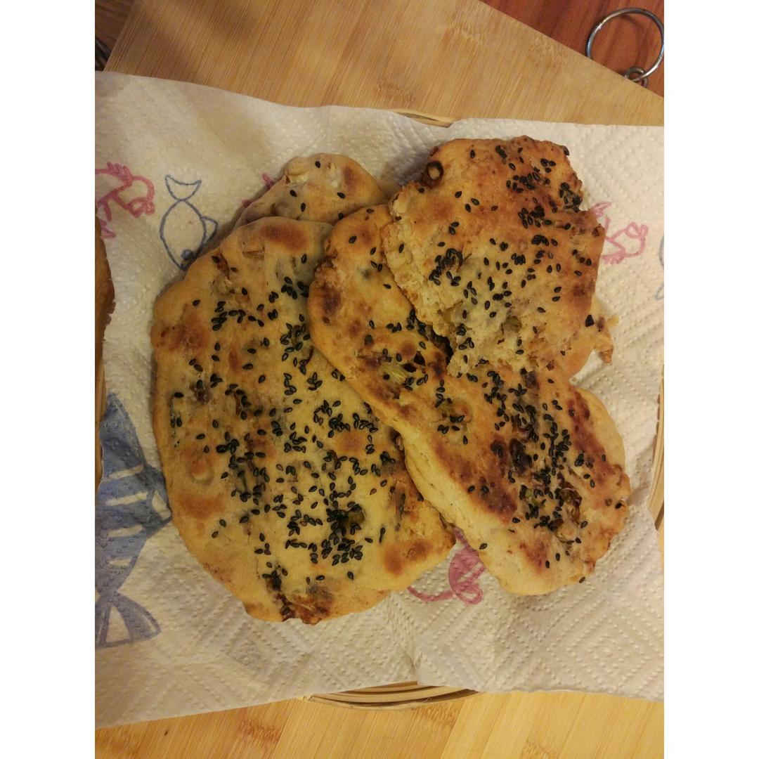 外酥内软的香葱酥饼