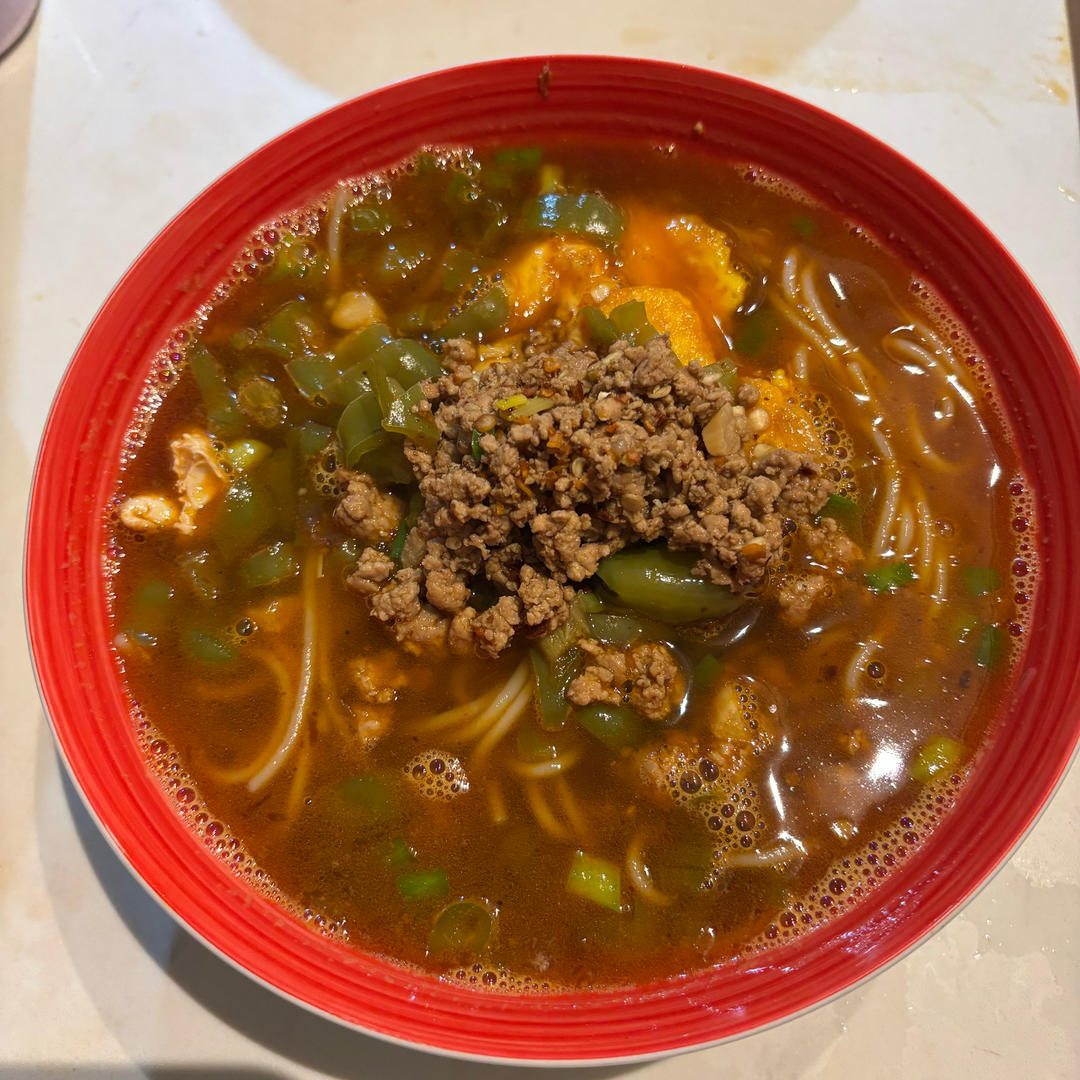 湖南米粉一碗被吃光连汤都不剩的快手早餐