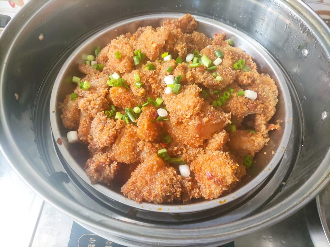 绝绝子！甩饭店几条街的粉蒸肉（粉蒸排骨）