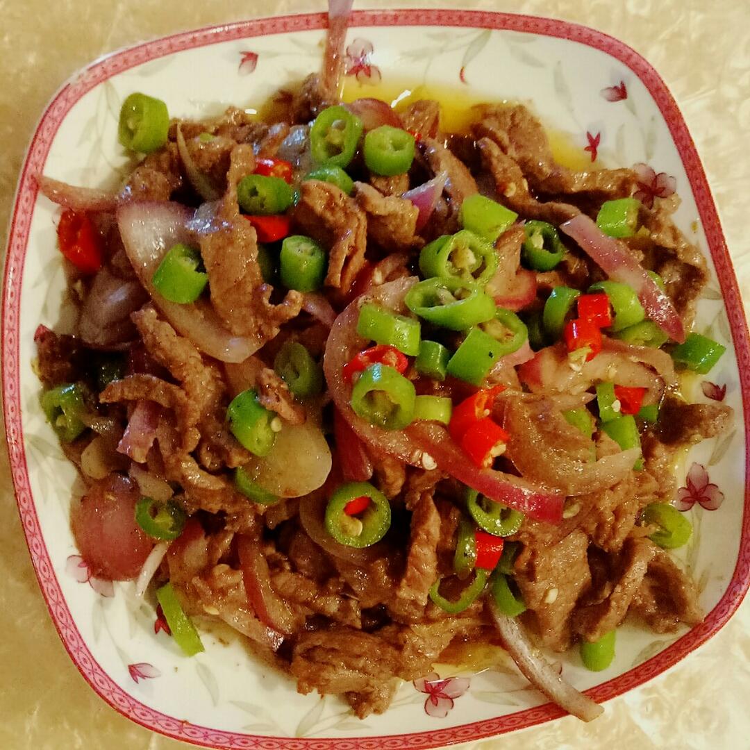 小炒牛肉