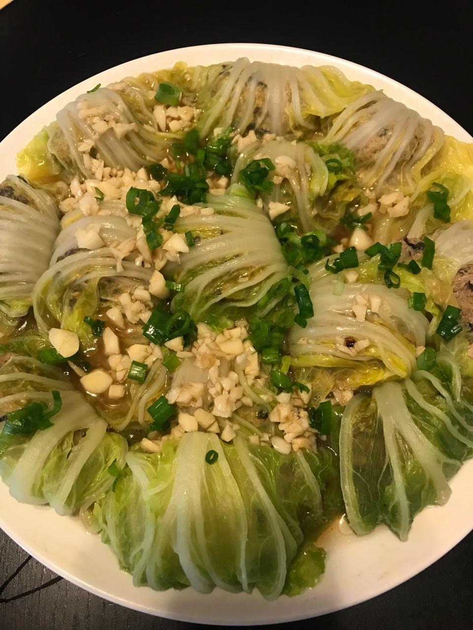 肉酿白菜卷