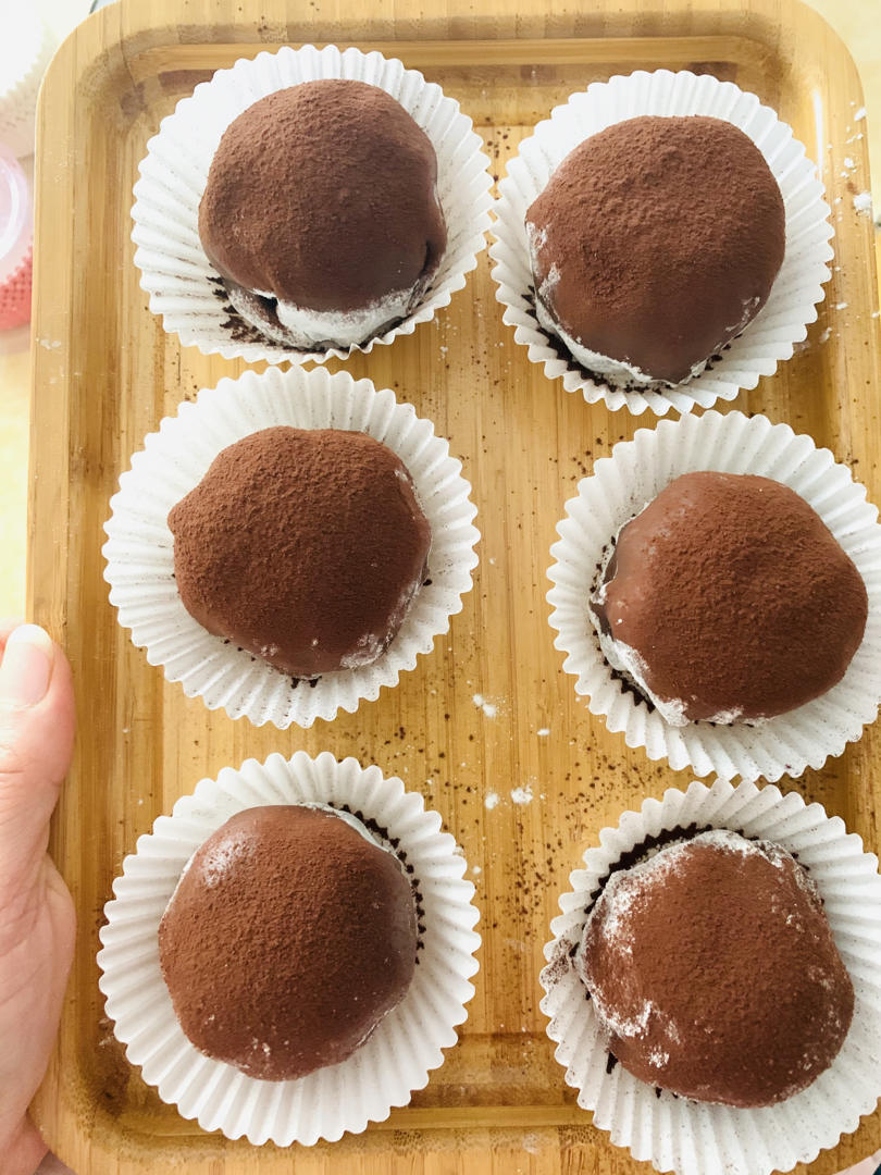 🔥无需烤箱❗️一次成功～巨好吃的提拉米苏大福