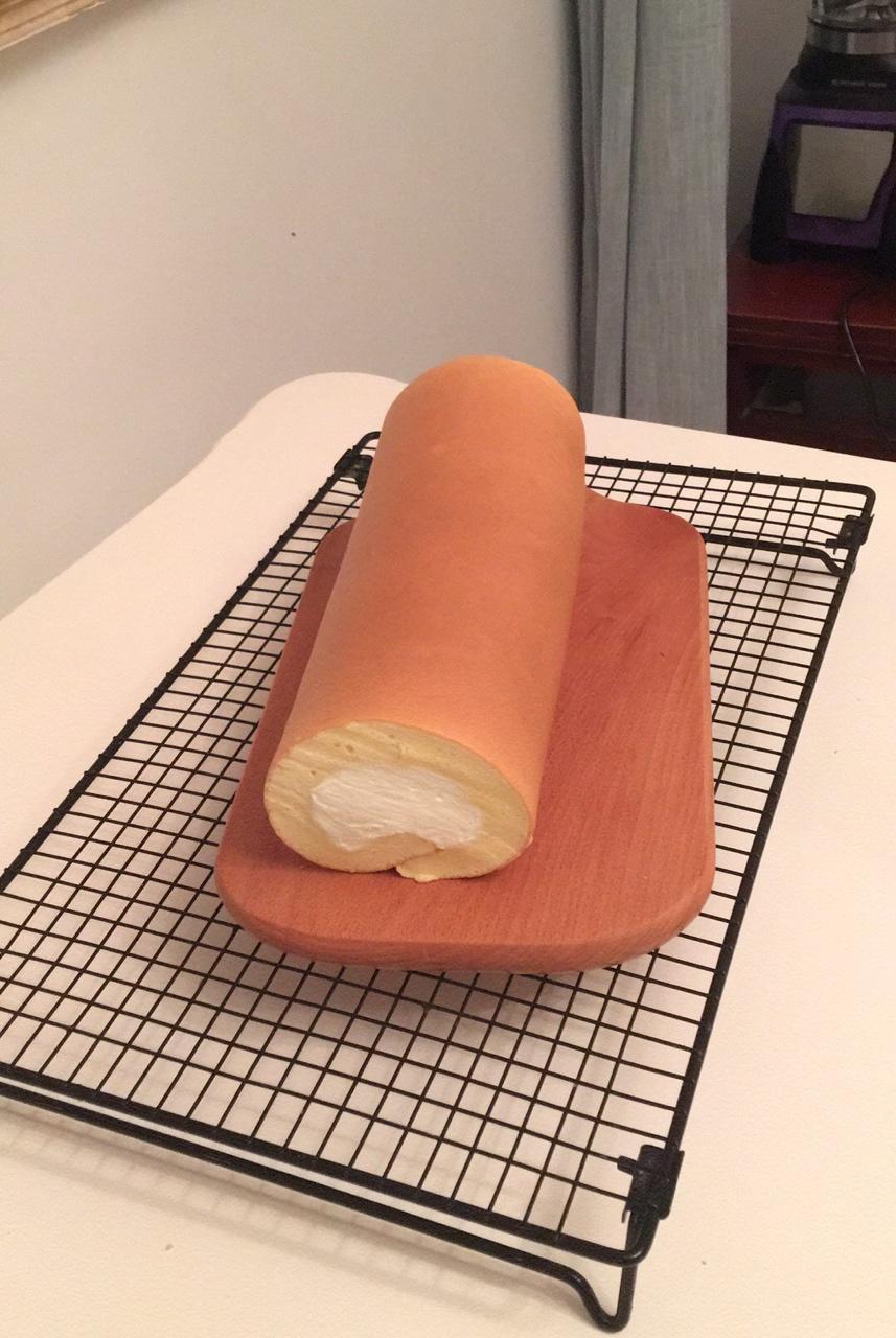 新手也OK喔～瑞士蛋糕卷