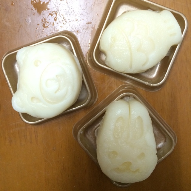 栗子兔&豆沙熊冰皮月饼