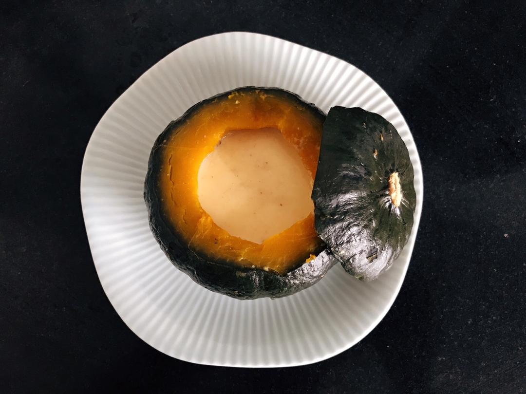 贝贝南瓜虾仁蛋羹