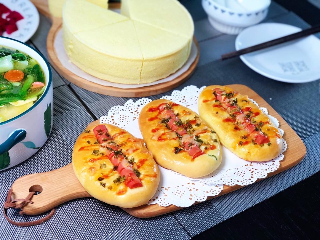 香葱火腿肠仔面包「7个」