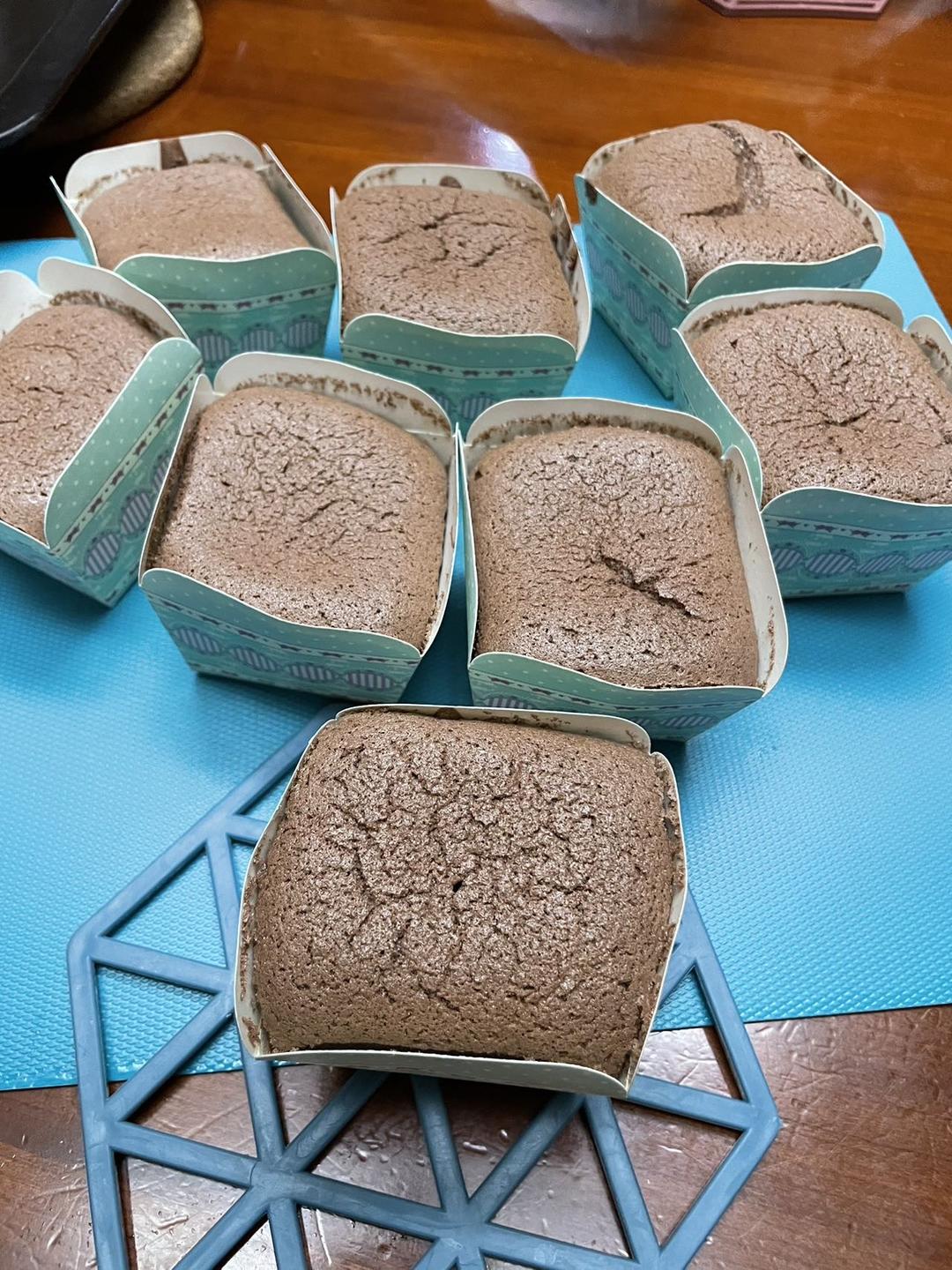 可可戚风蛋糕～8寸～百分百成功