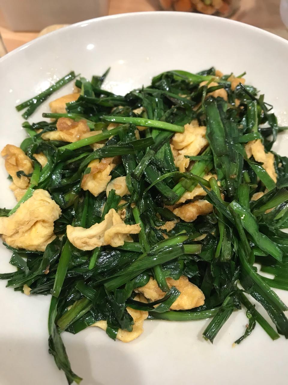 韭菜炒鸡蛋