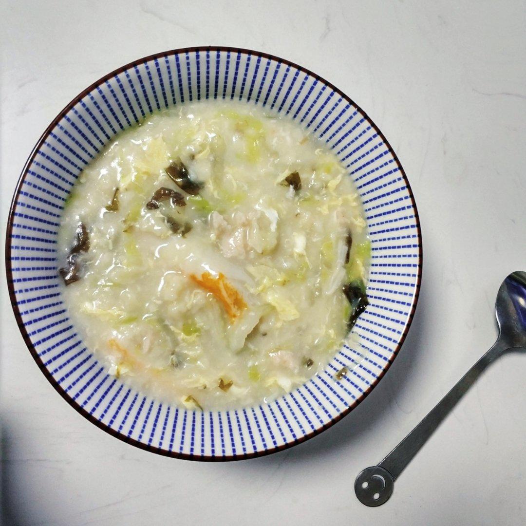 爆血管的杏仁儿饼干做的疙瘩汤