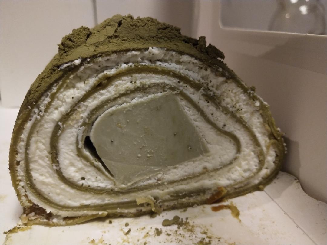 抹茶奶冻毛巾卷【曼食慢语】