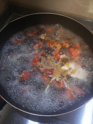 西红柿紫菜鸡蛋瘦肉营养面的做法 步骤8