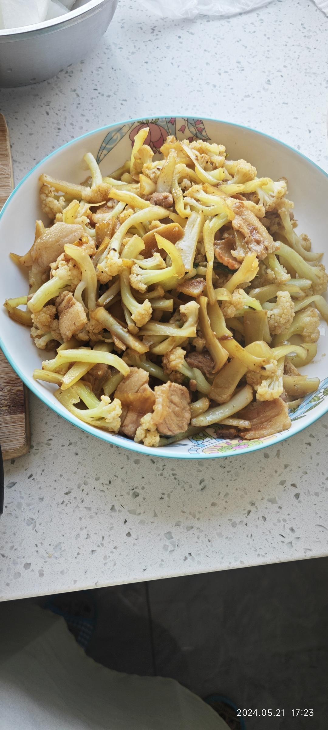 和饭店一个味道的干锅花菜