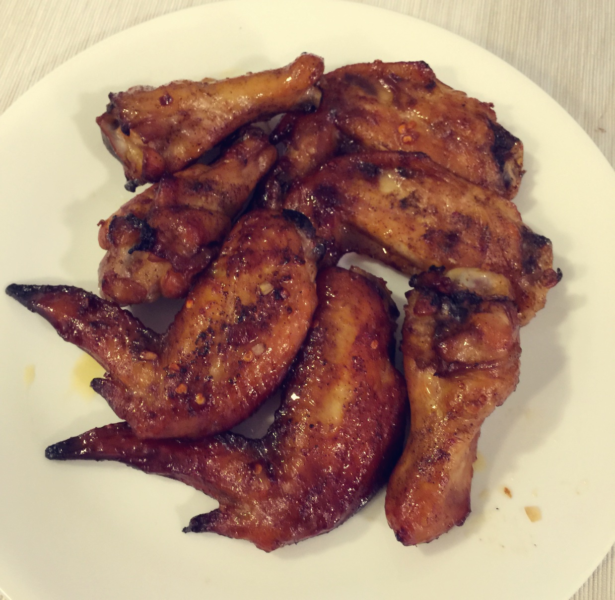 烤鸡翅（自制腌料）