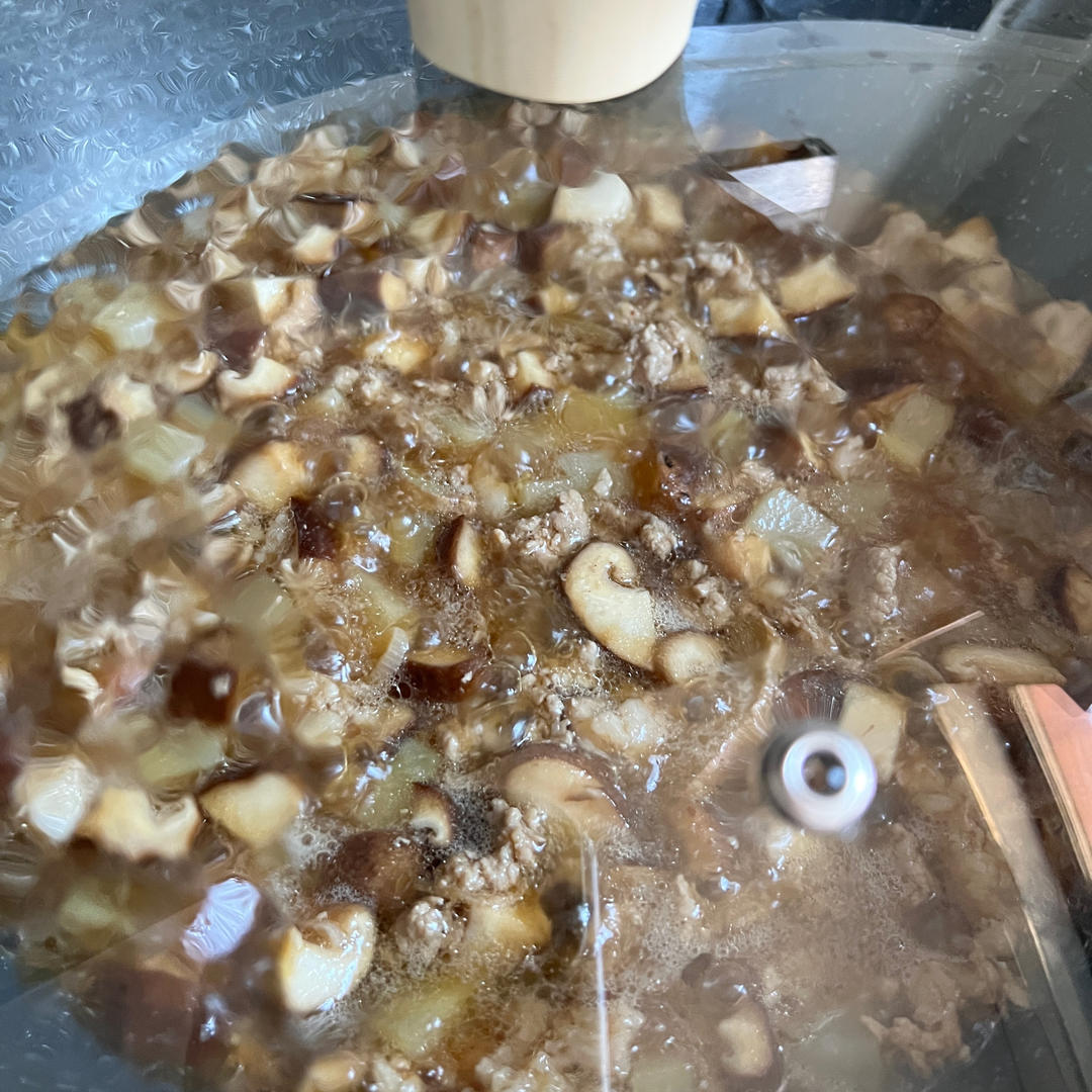 ㊙️香菇土豆肉沫拌饭❗️比外卖还好吃