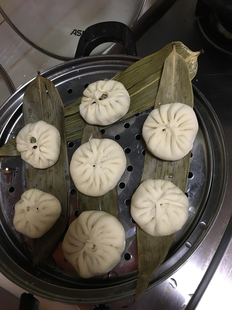 手工包子（肚脐包）