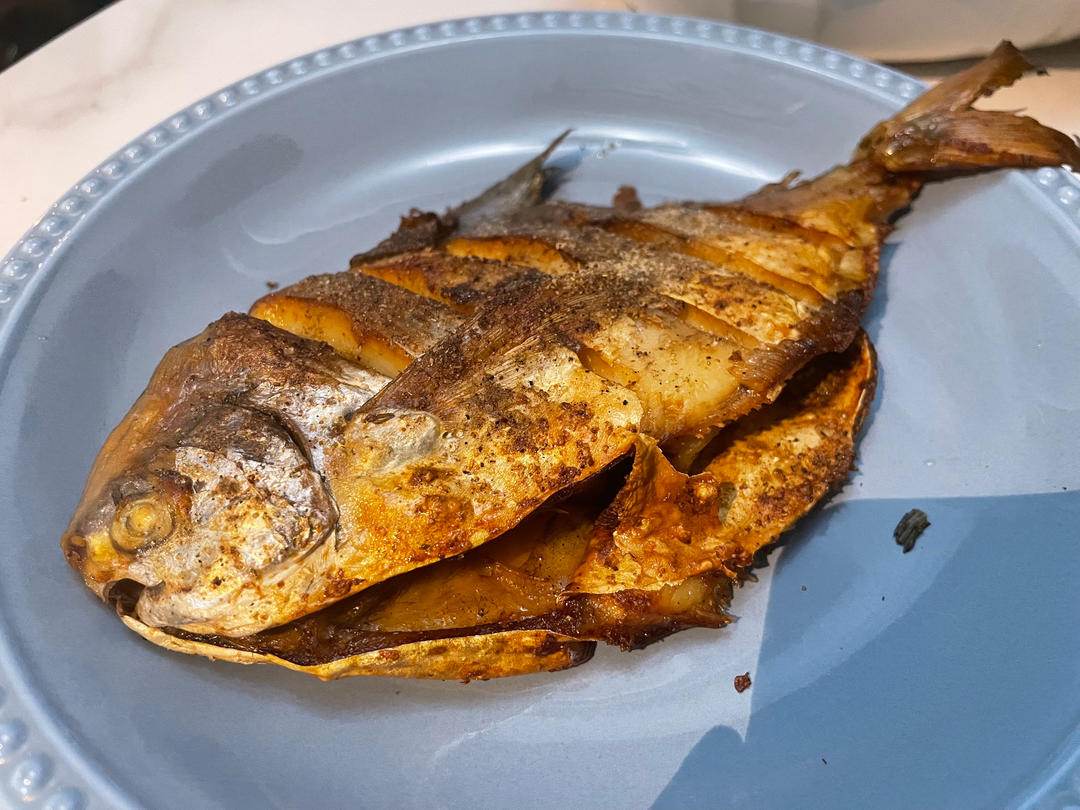 烤鲳鱼（空气炸锅）