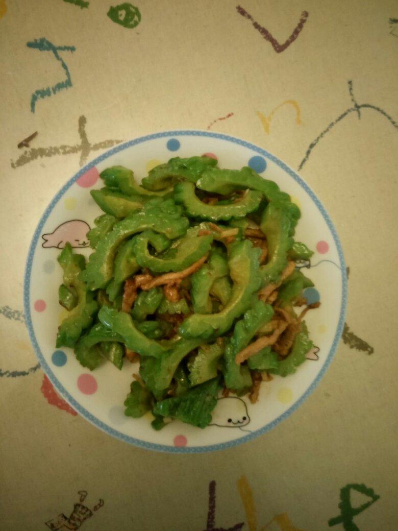 苦瓜炒肉