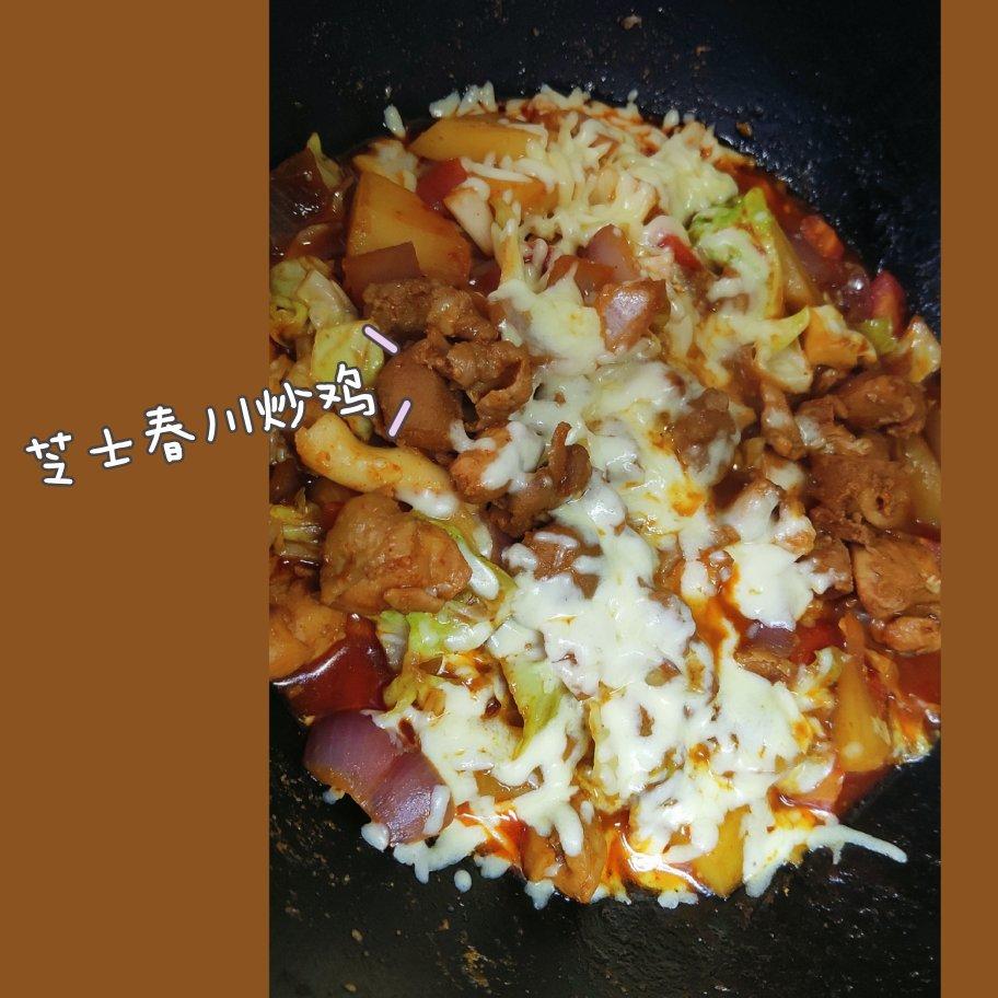 韩式芝士春川鸡🥘超长拉丝超满足✨简单快手零失败