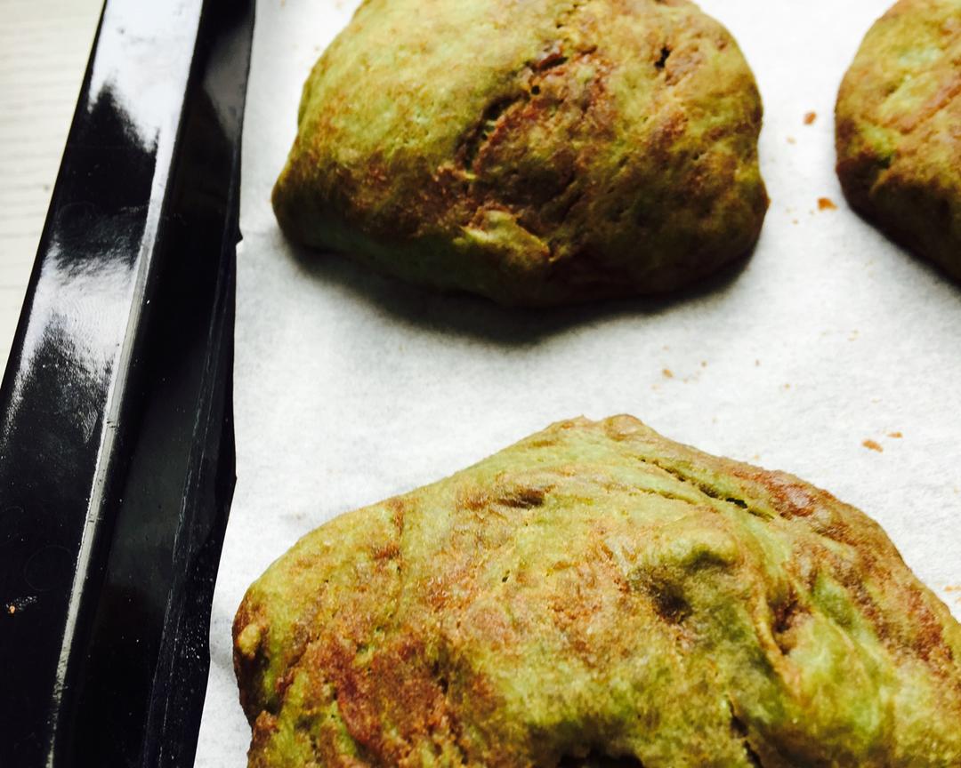 抹茶红豆司康❤️❤️❤️抹茶控福利啊～