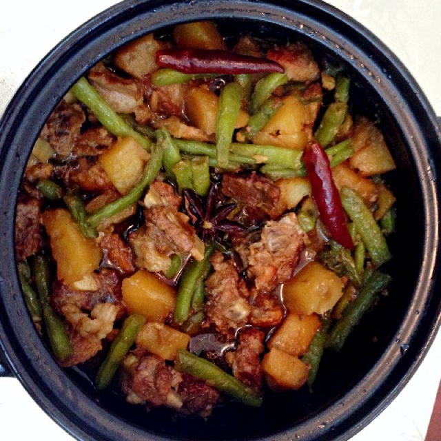 红烧排骨土豆