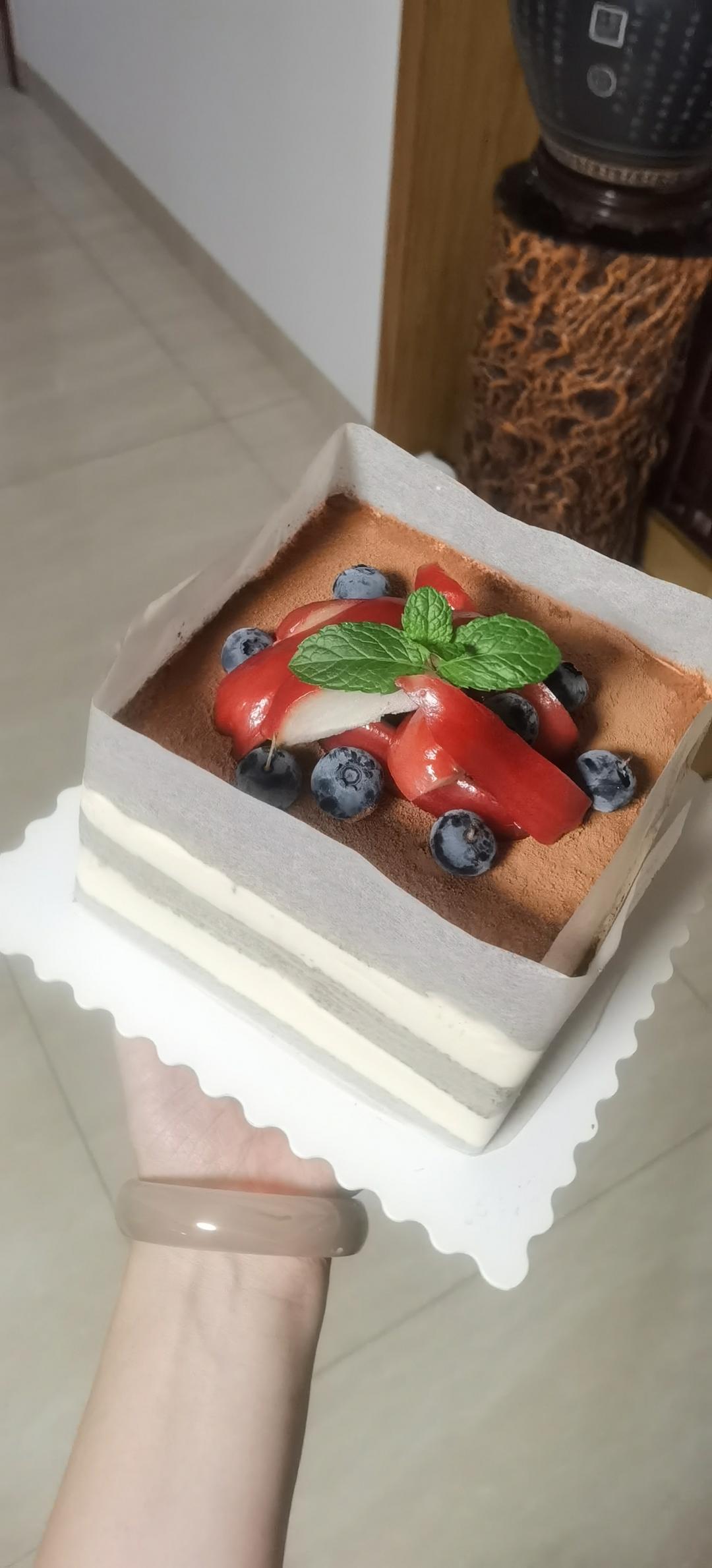 入口即化❗️零失败❗️戚风版提拉米苏蛋糕