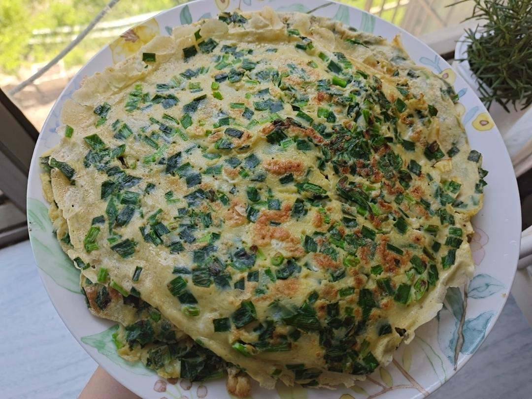 百吃不厌的韭菜鸡蛋饼‼️简单零失败㊙️厨房小白也能一次成功‼️