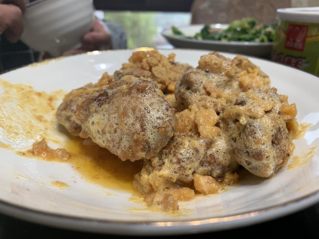 金灿灿咸蛋黄焗鸡翅