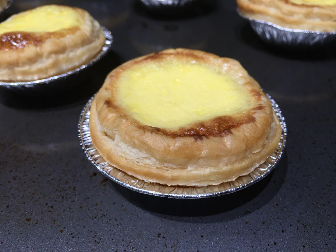 超级酥脆入口即化的puff pastry酥皮葡式蛋挞