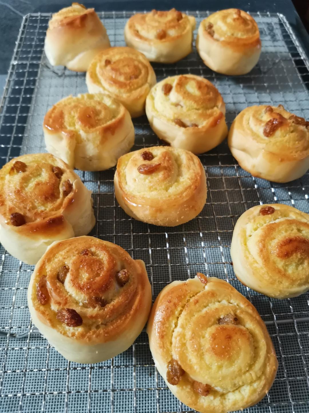 葡萄干🍇椰蓉🥥小面包早餐包