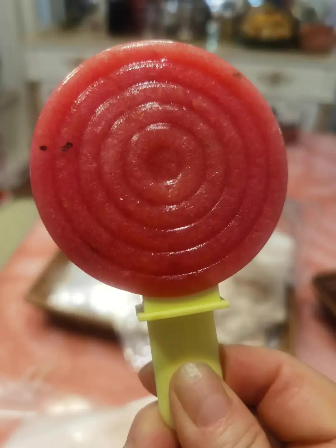 纯手工制作西瓜冰棒