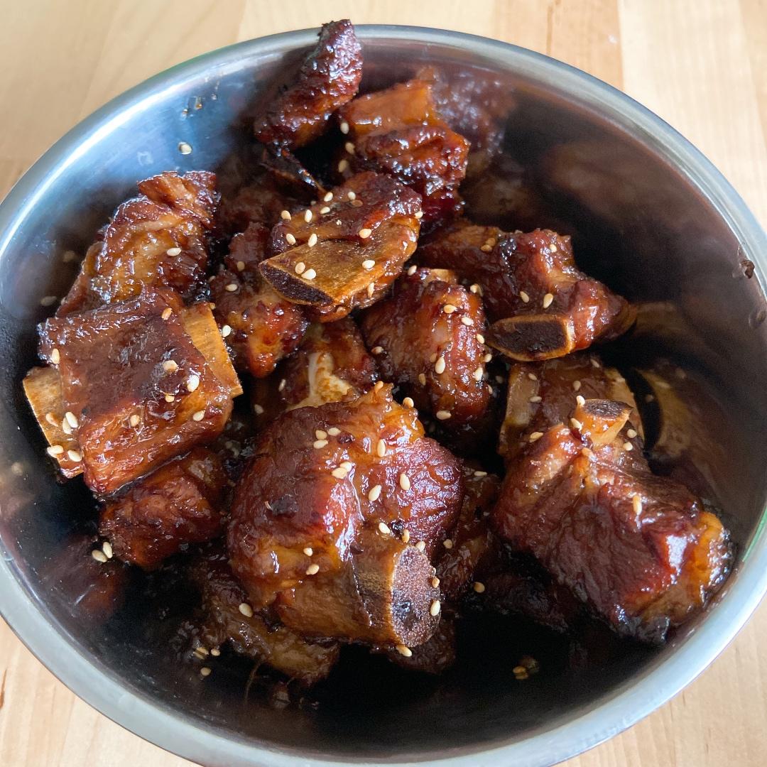 糖醋排骨/糖醋小排（不放油）（12345口诀做出正宗上海本帮）
