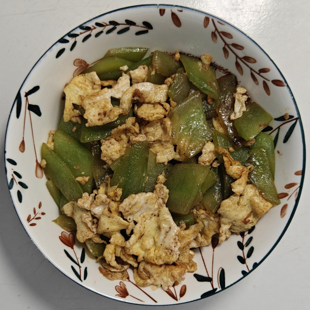 莴笋炒蛋