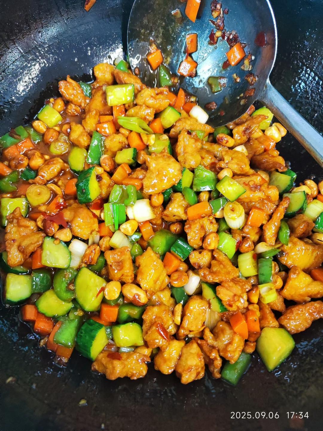 宫保鸡丁  肉丁 超下饭