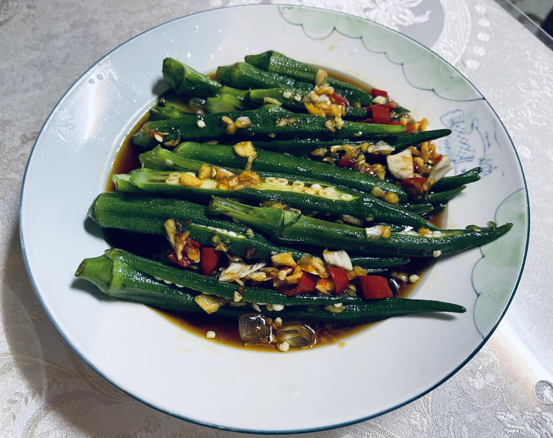 减脂营养健康|白灼秋葵|