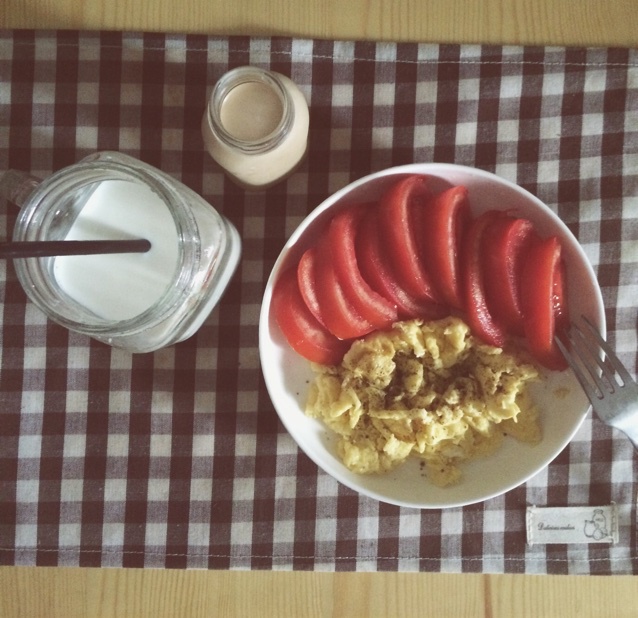 美式炒蛋 scrambled eggs