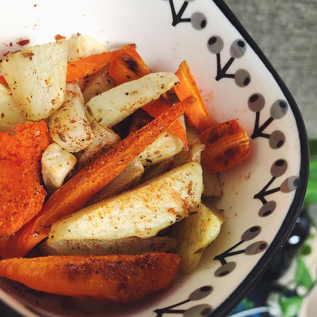 从此放弃油炸🥔烤杂蔬（土豆，红薯，藕片...）