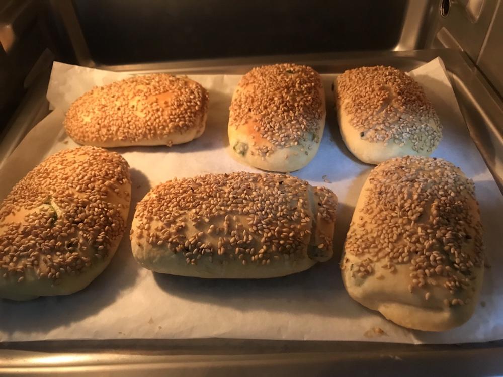 葱香油酥烧饼