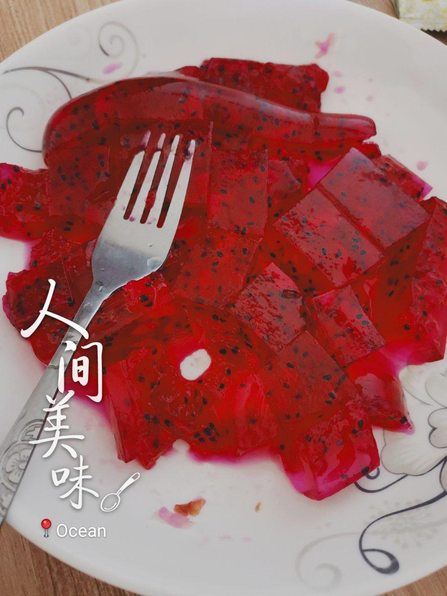 火龙果果冻