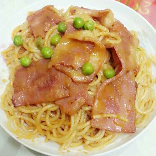 培根番茄意大利面