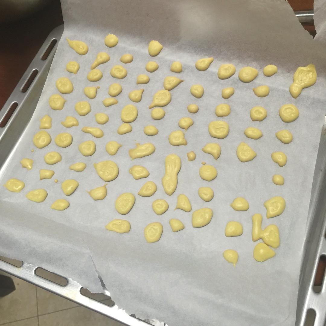 宝宝奶香蛋黄小溶豆