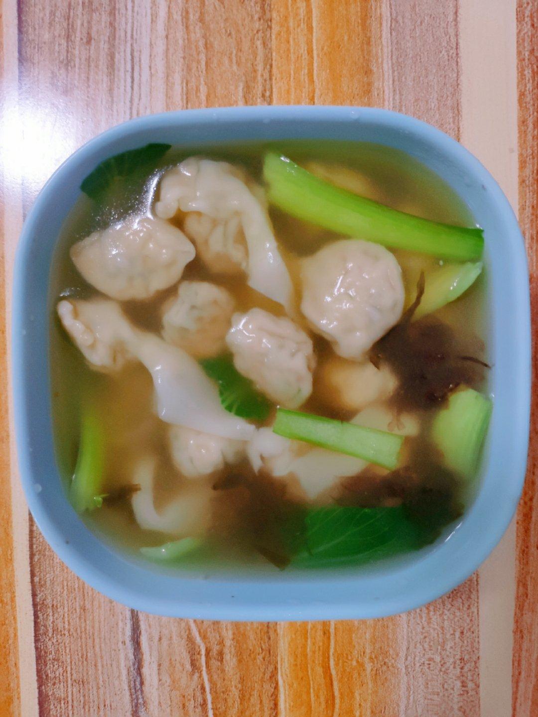 鲜肉虾仁玉米馄饨