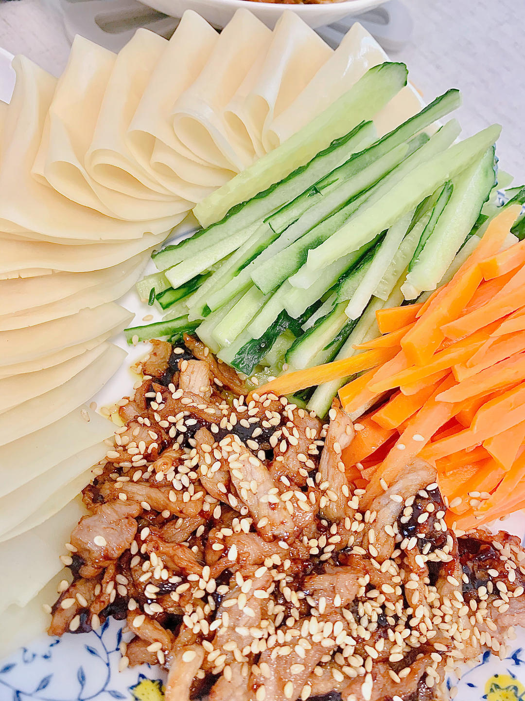 好吃到舔手的酱肉丝