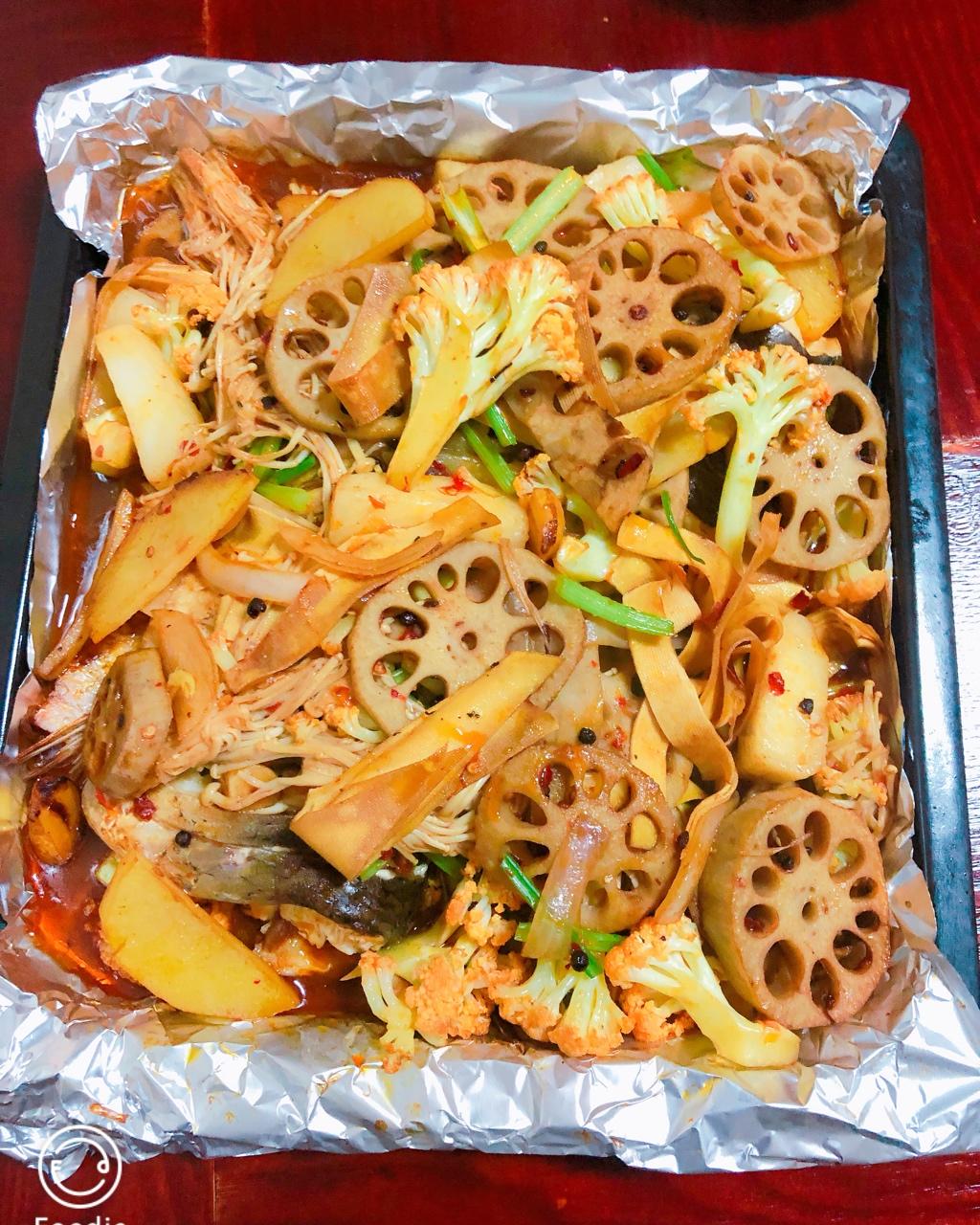 香辣烤鱼-烤箱版