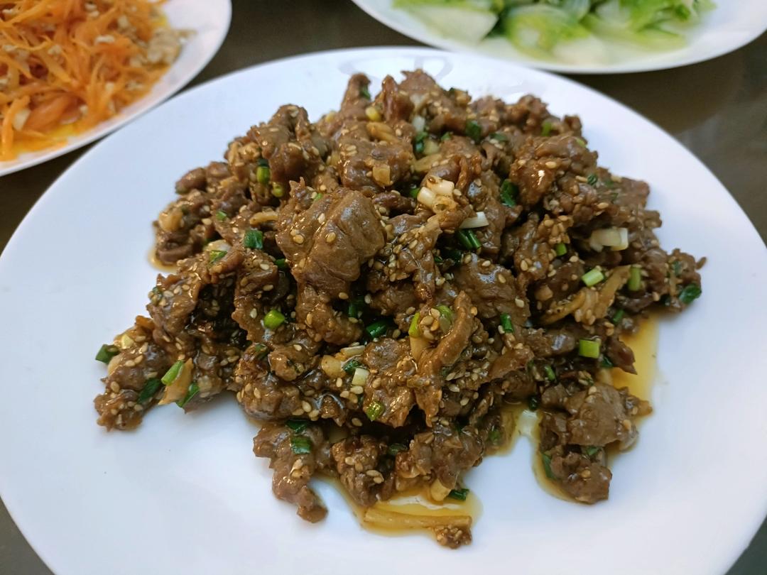 又香又嫩的小炒牛肉（巨好吃，手残党也能做）