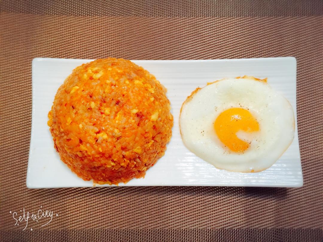 韩式辣白菜炒饭