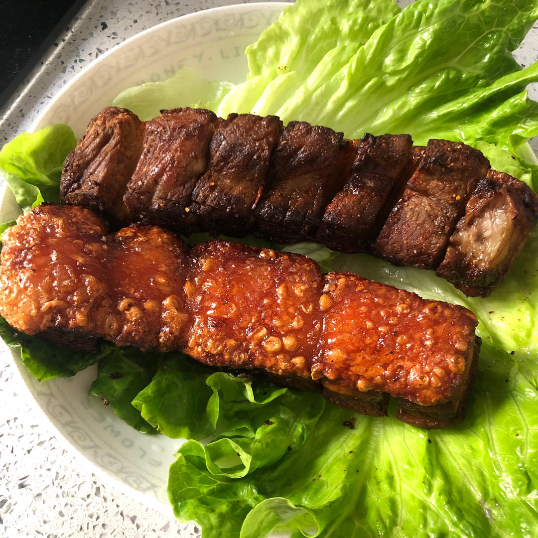脆皮五花肉这样做 肥而不腻 巨香！！